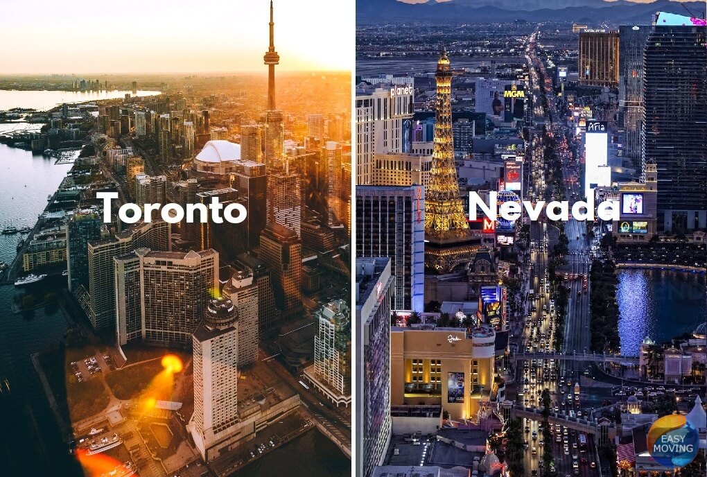 Toronto to Nevada movers