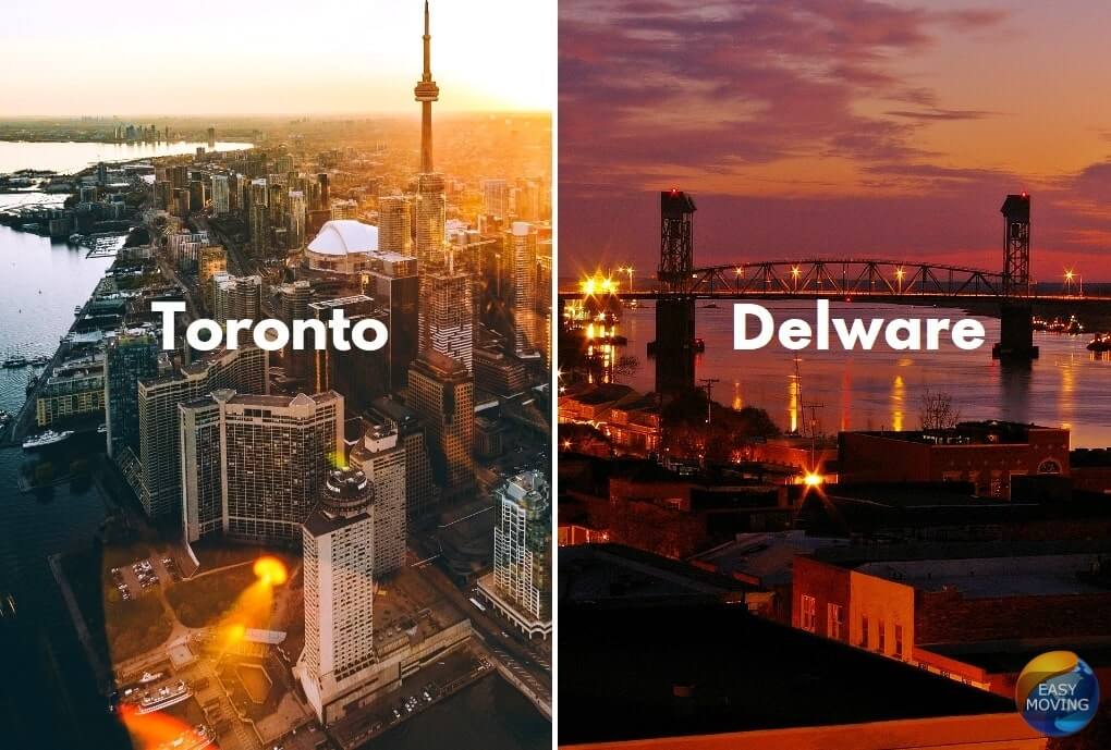 Toronto to Delaware moving company