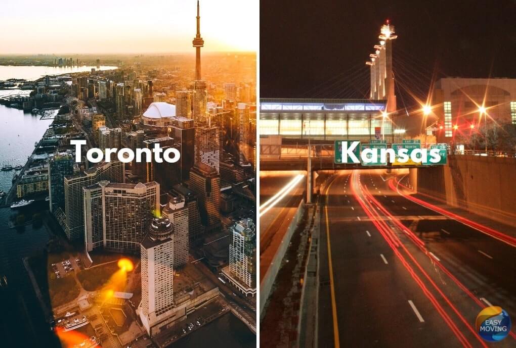 movers from Toronto to Kansas