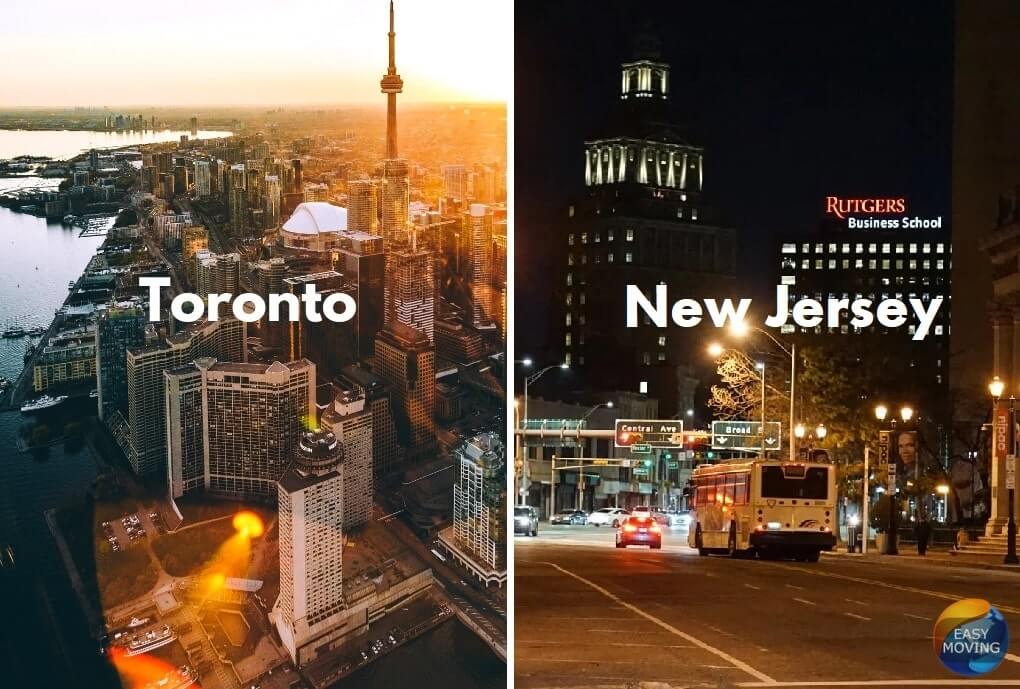 Toronto to New Jersey movers