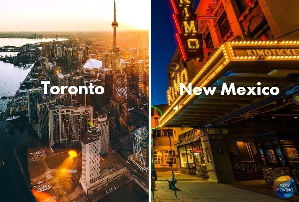 New Mexico to Toronto movers