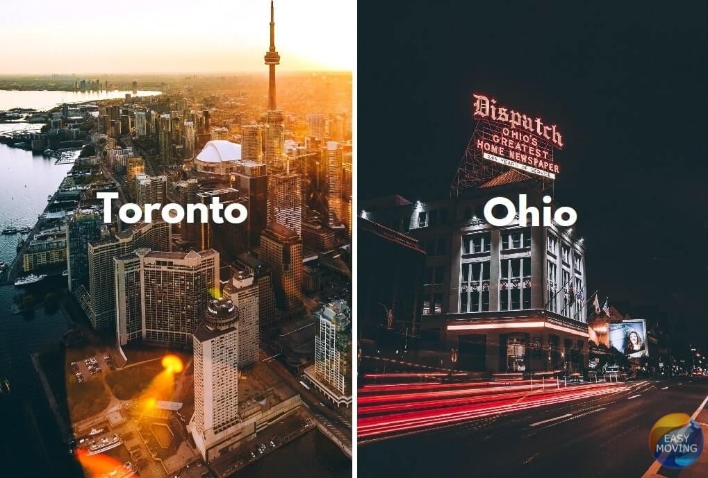 Toronto to Ohio movers