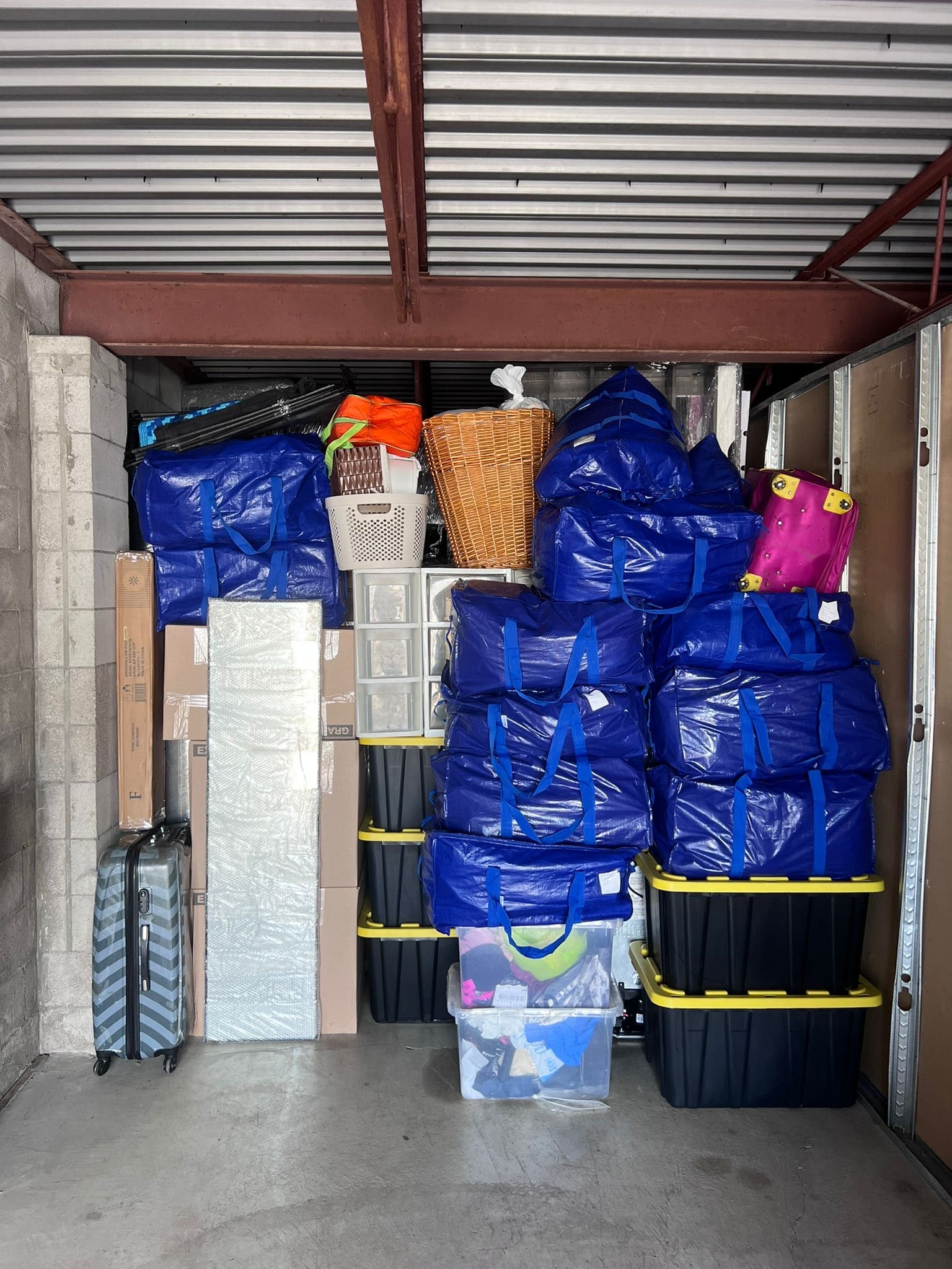 Ajax storage pickup and safe moving to Texas