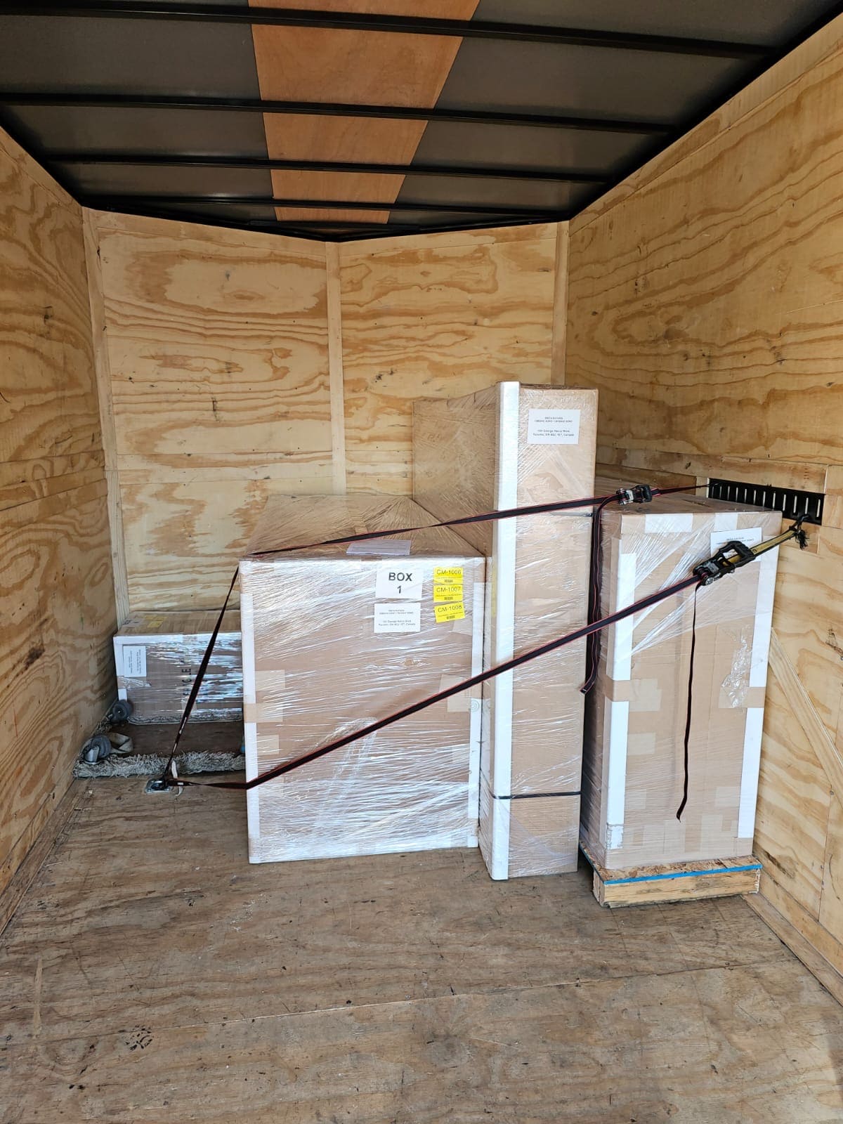 Windsor to Burlington Ontario small household move