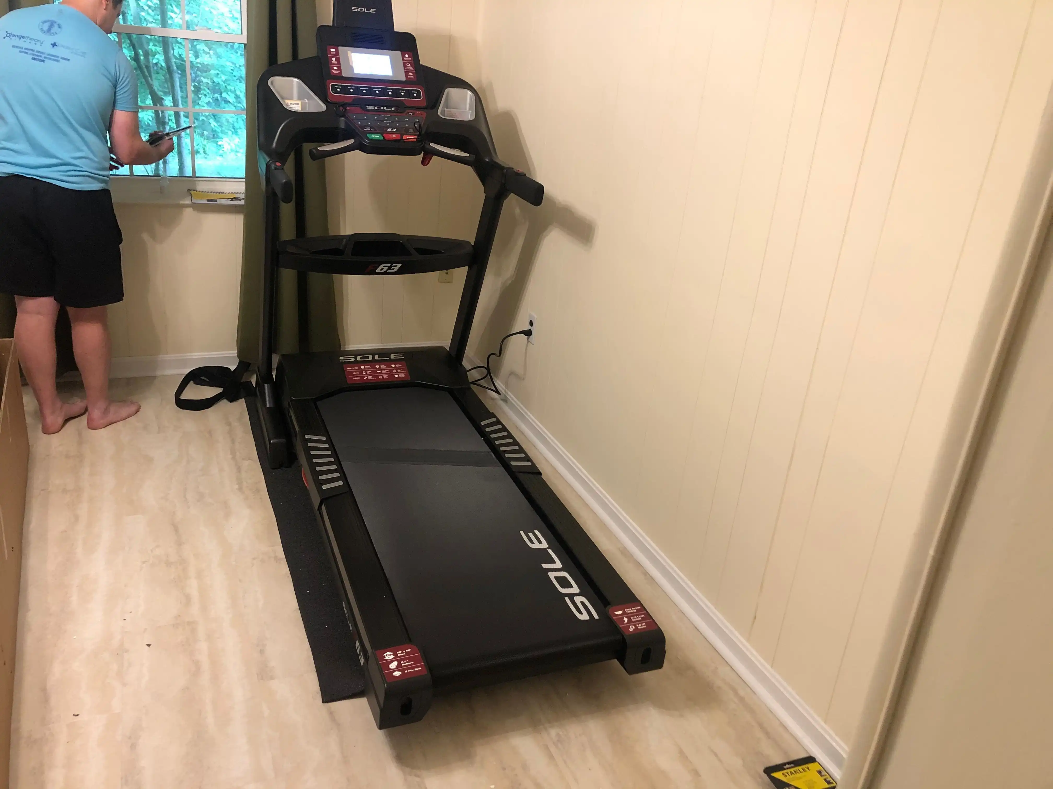Treadmill long-distance move from Barrie to Toronto